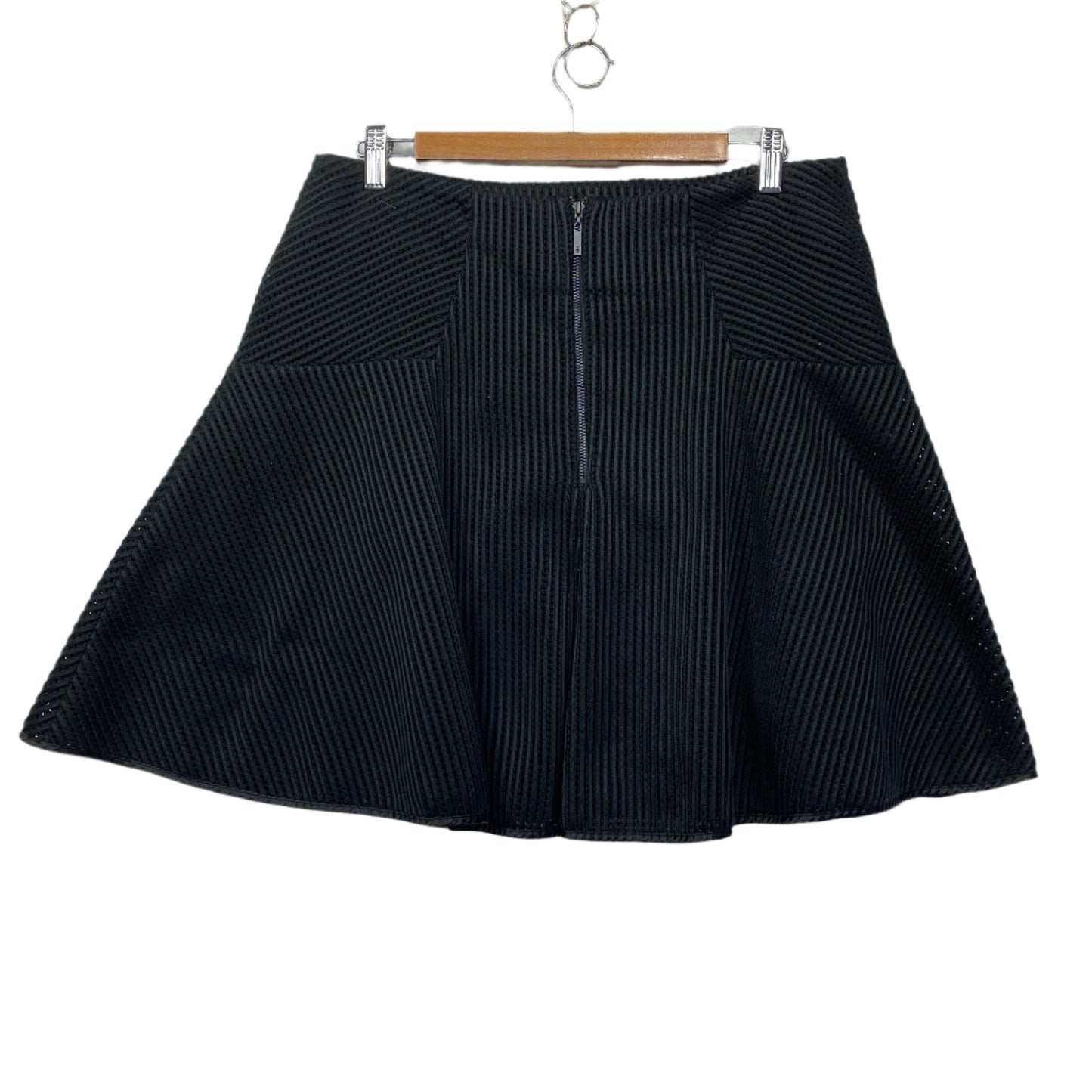 Cue Skater Skirt Size 14 Black Made in Australia Short Length