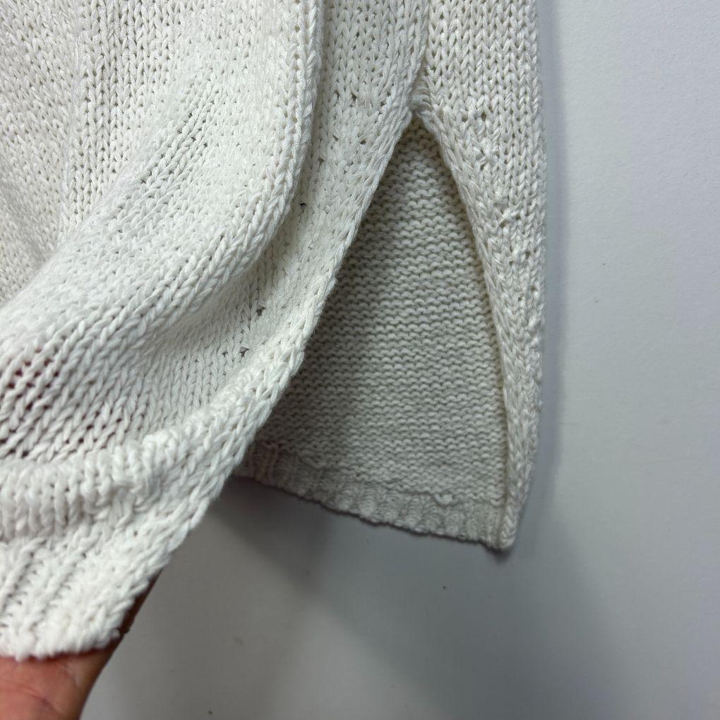 Sussan Cream Cotton Knit Top - Size XL