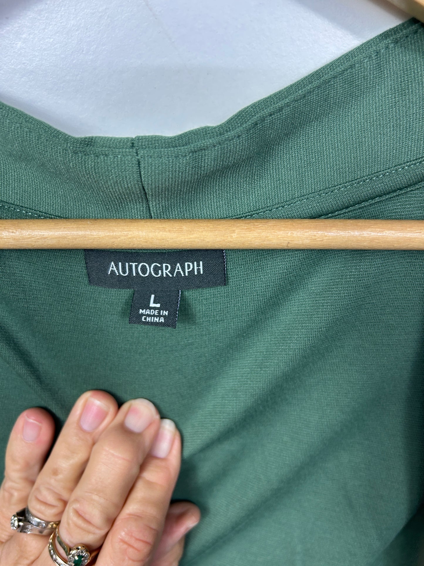 Autograph Green Jacket Top - Size 20/L
