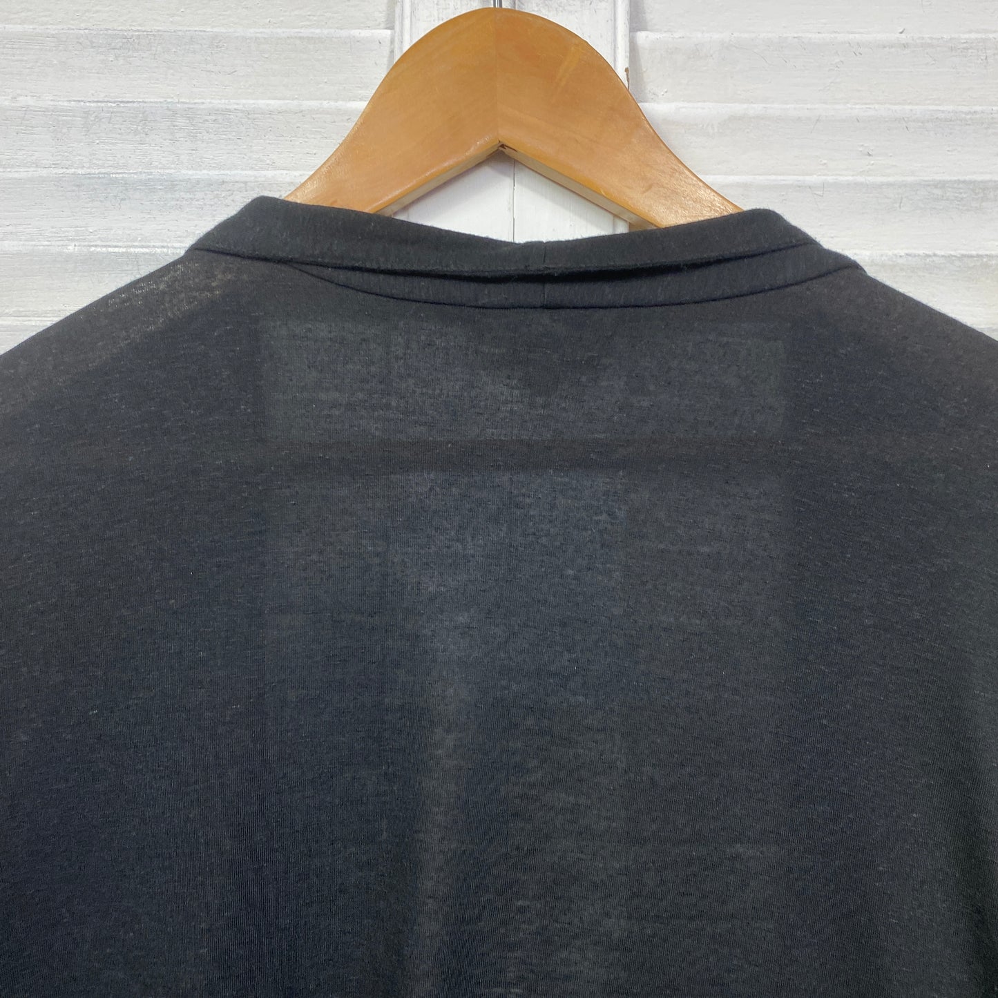 Autograph Top Size 18 Black Shrug Short Sleeve Linen Blend