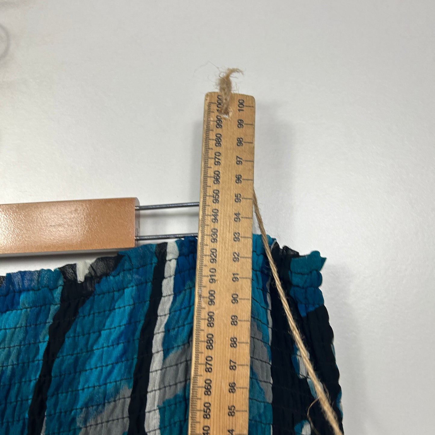 City Chic Abstract Print Pleated Skirt - Size 22/XL