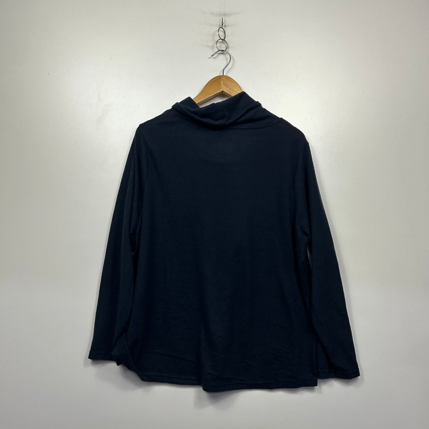 Millers Navy Blue Turtleneck Top - Size 22