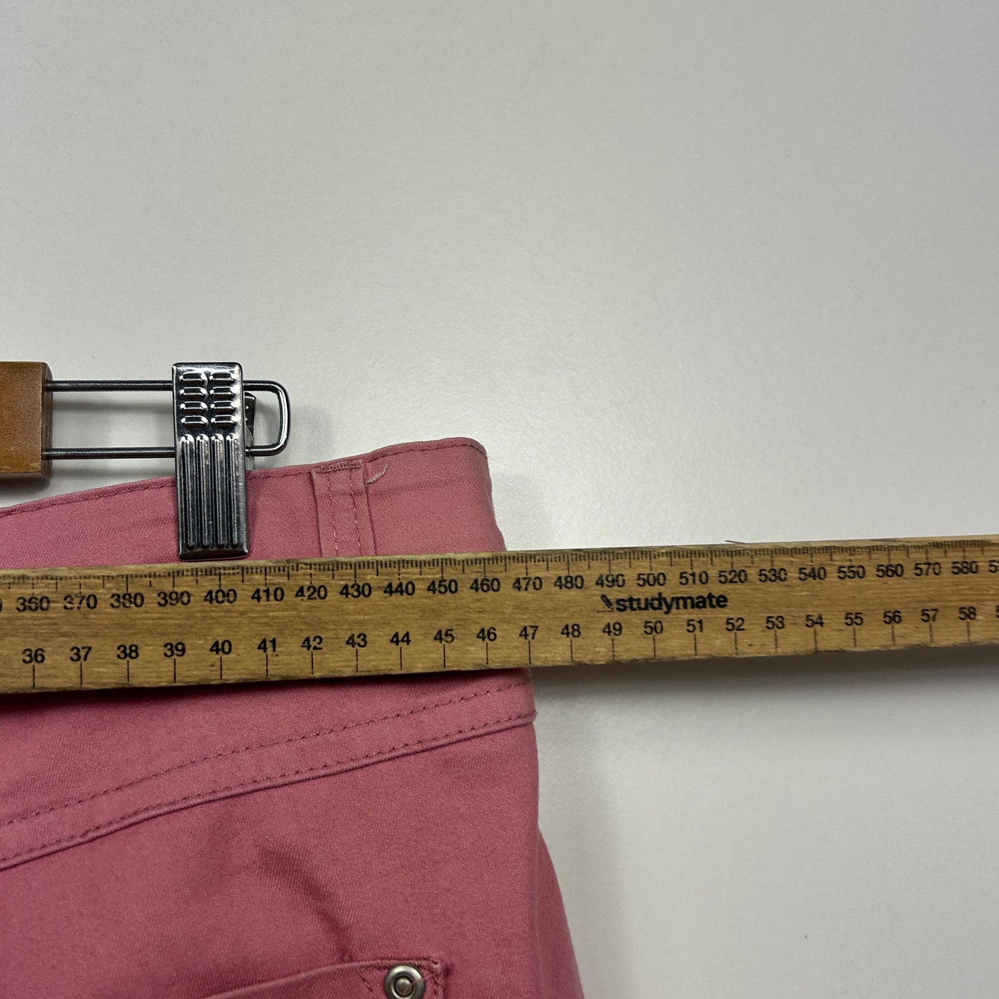 Rockmans Dusty Rose Pink Capri Pants with Pockets - Size 16