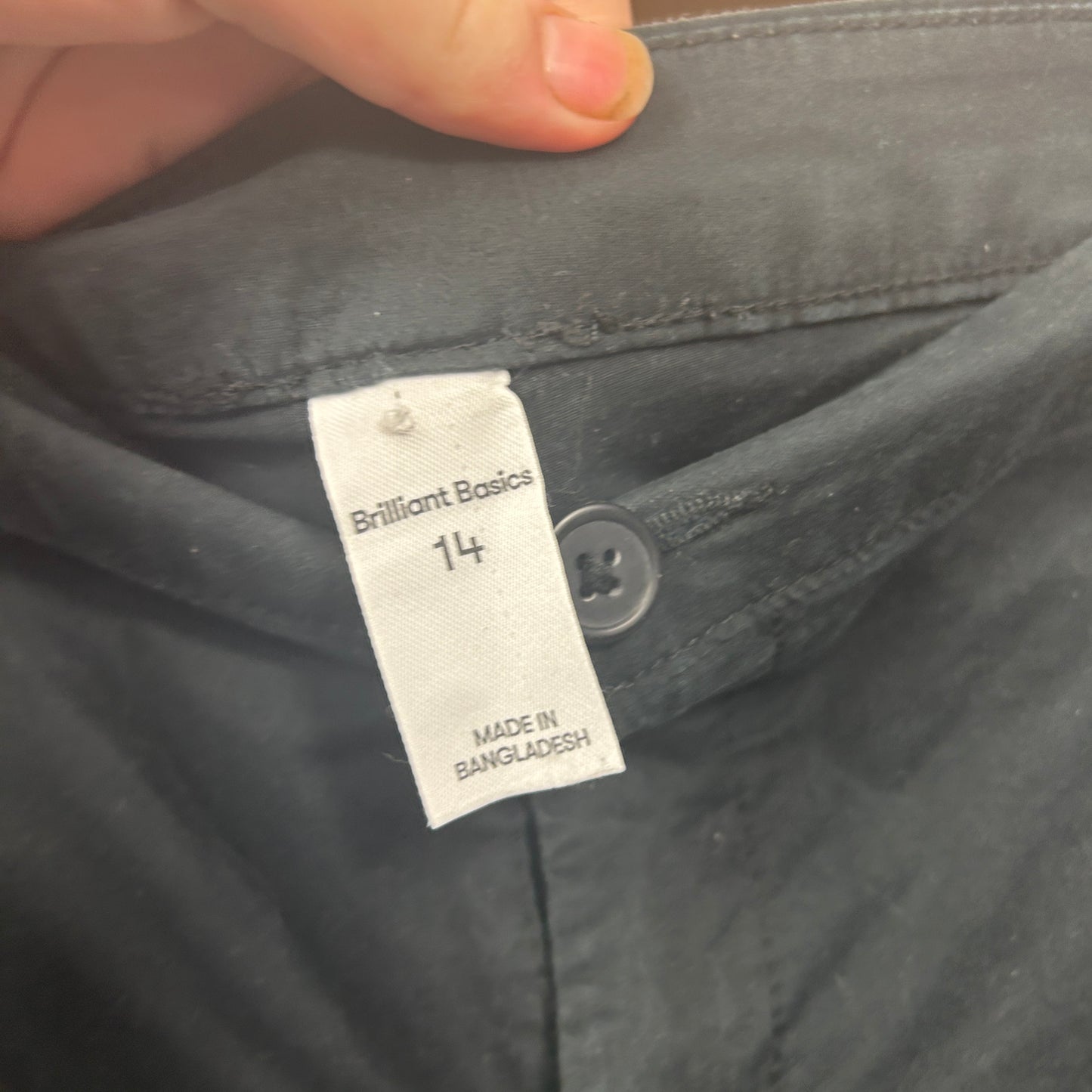 Brilliant Basics Black Shorts - Size 14