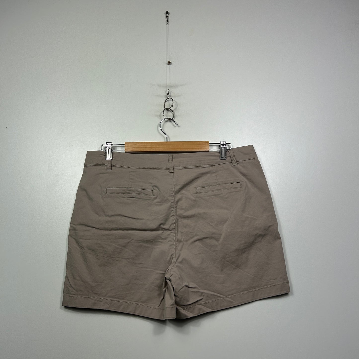 Brillant Basics Taupe Chino Shorts - Size 14