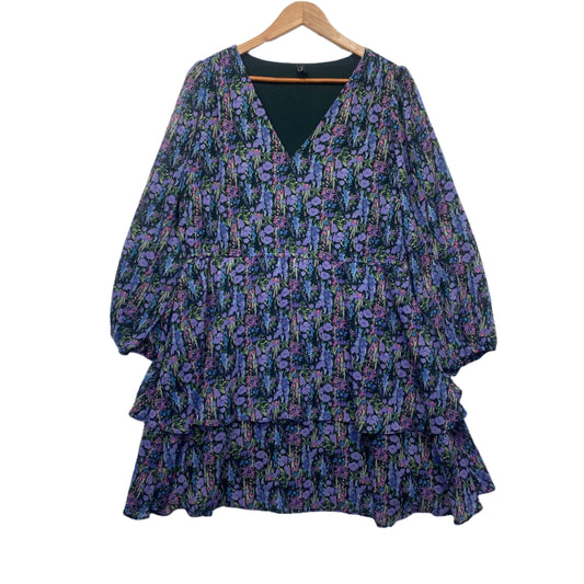 YAS Dress Mini Size 16 XL Multicoloured Floral