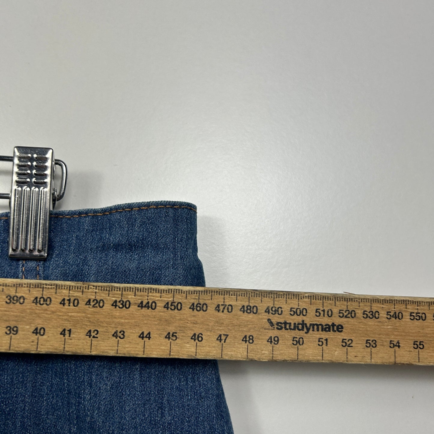 Rockmans Denim A-Line Skirt - Size 16