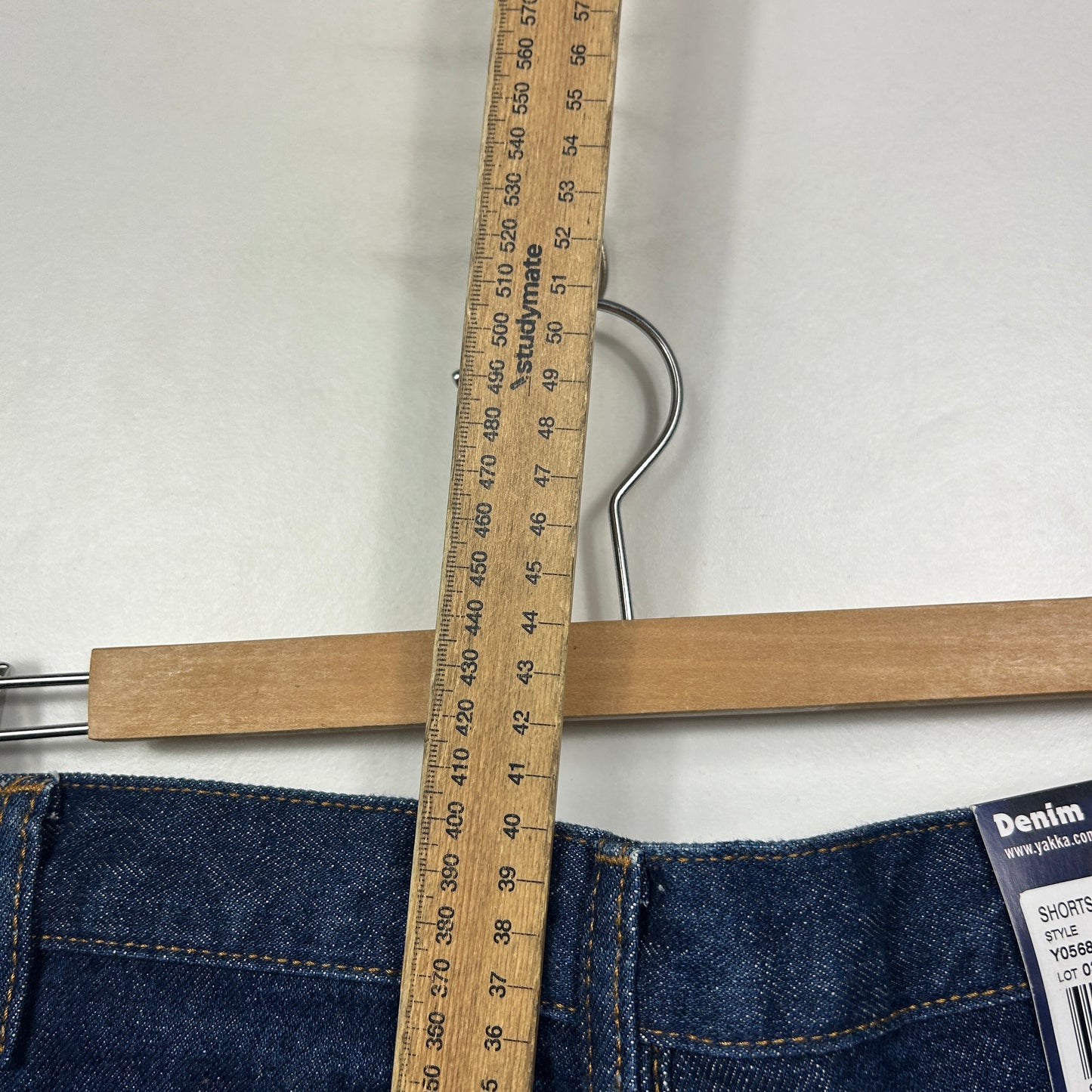 Hard Yakka Heavyweight Rigid Denim Shorts - Size 107S