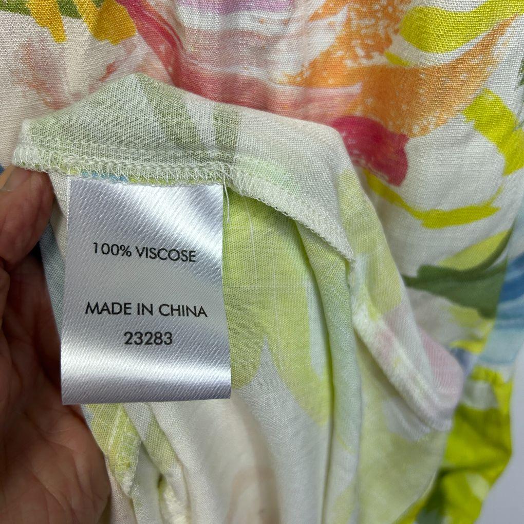 Suzanne Grae Green Multicoloured Dress - Size 20
