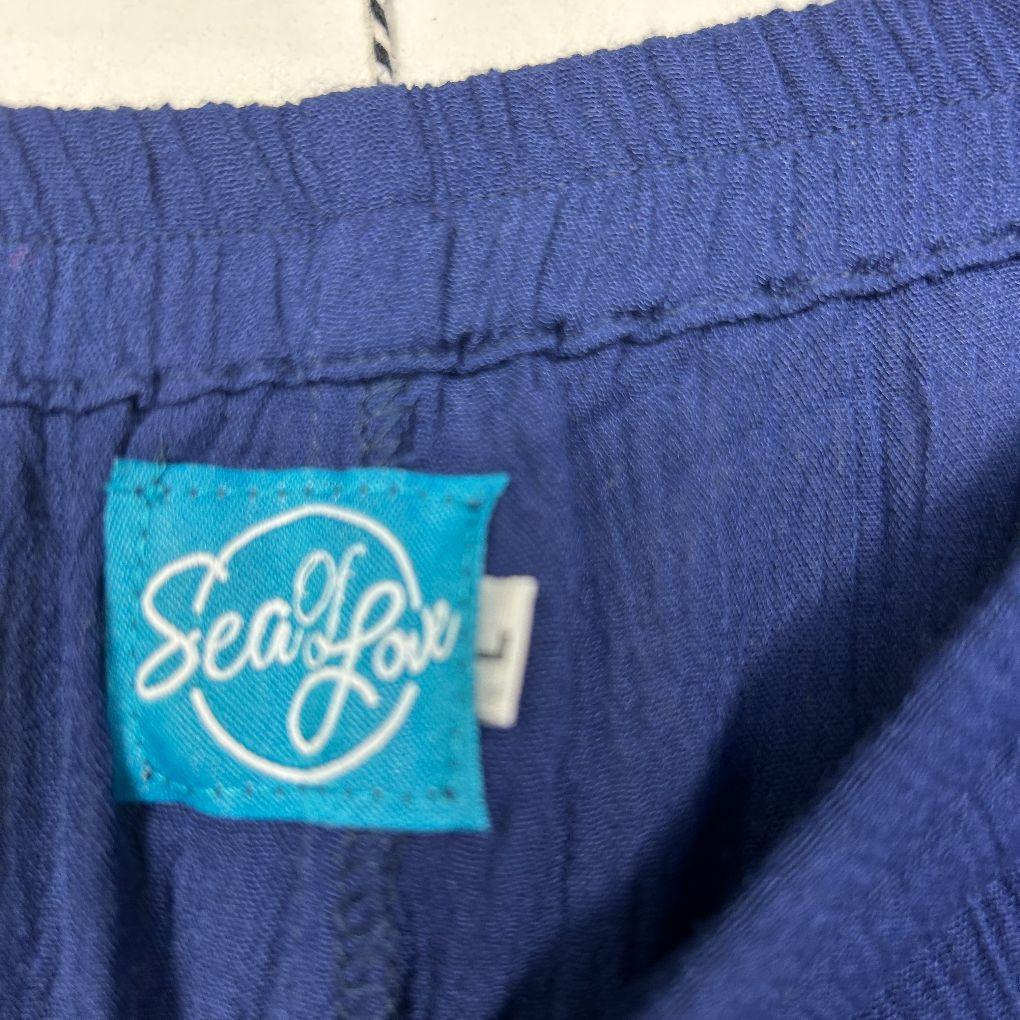 Sea of Love Navy Pants - Size L