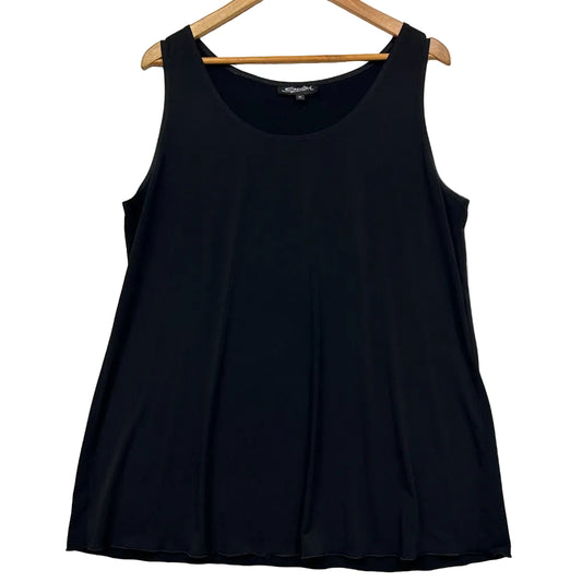 Swish Black Tank Top - Size 16