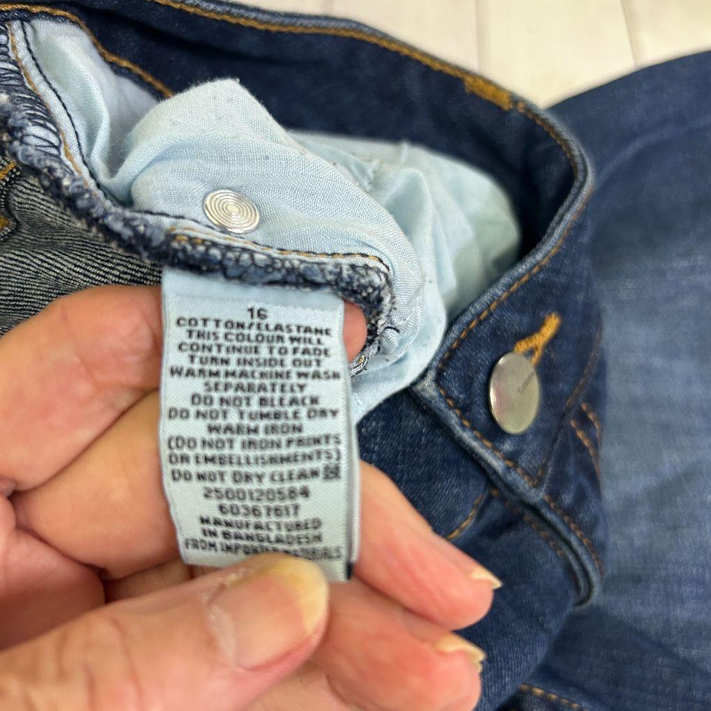 Target Collection Blue Denim Shorts - Size 16