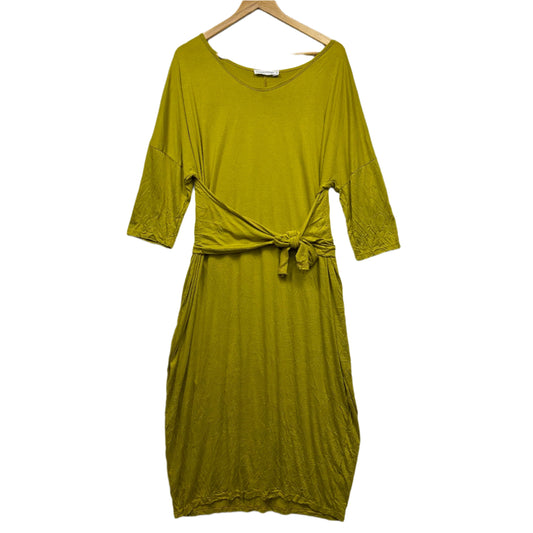 Cotton Village Dress Size Medium Large 12 14 Long Sleeve