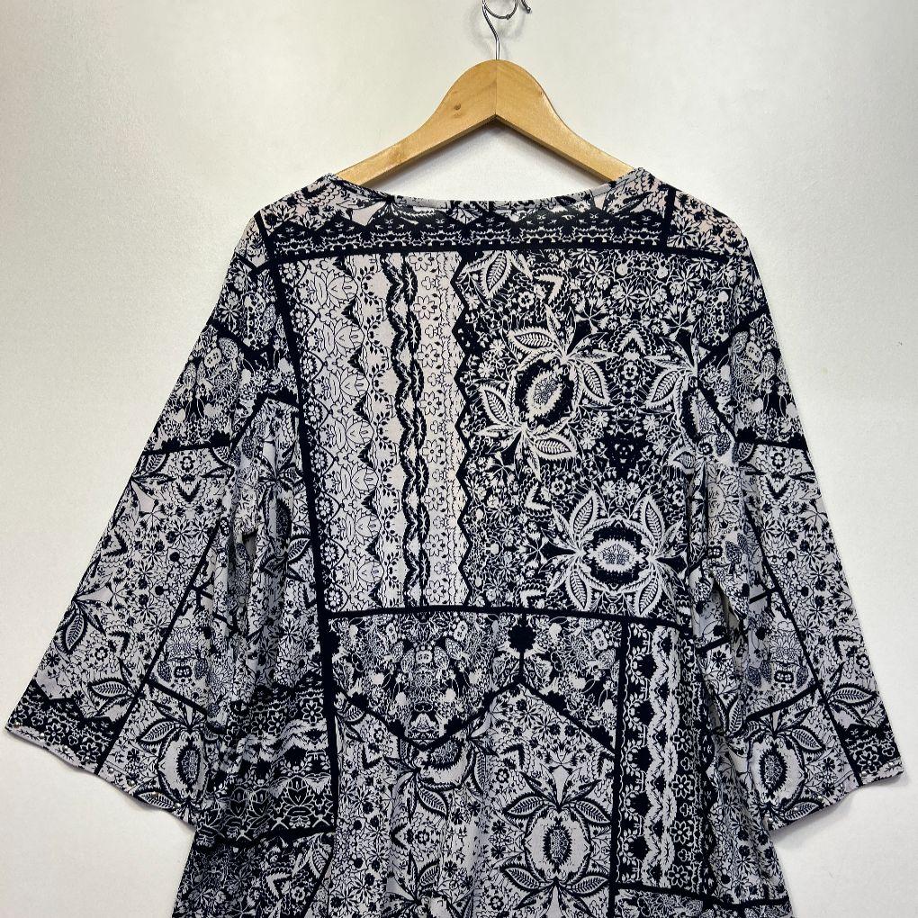 Rockmans Multicoloured Top - Size XL