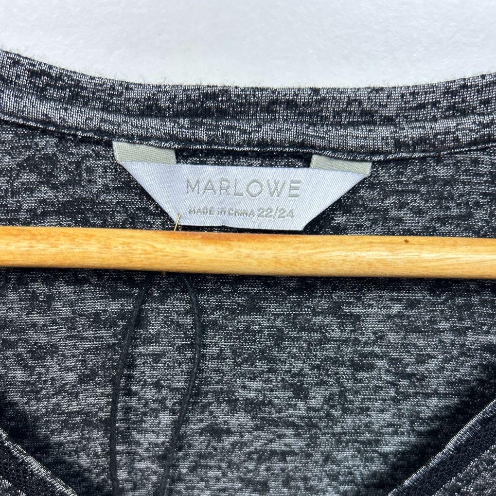 Marlowe Grey Top - Size 22/24