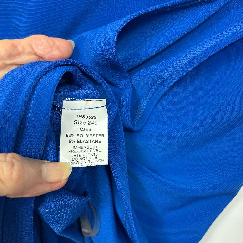 Eve Hunter Blue Sleeveless Top - Size 24