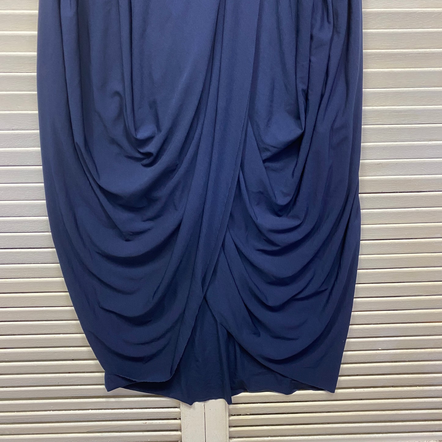 City Chic Dress Size 16 Plus Small Navy Sleeveless Cocktail