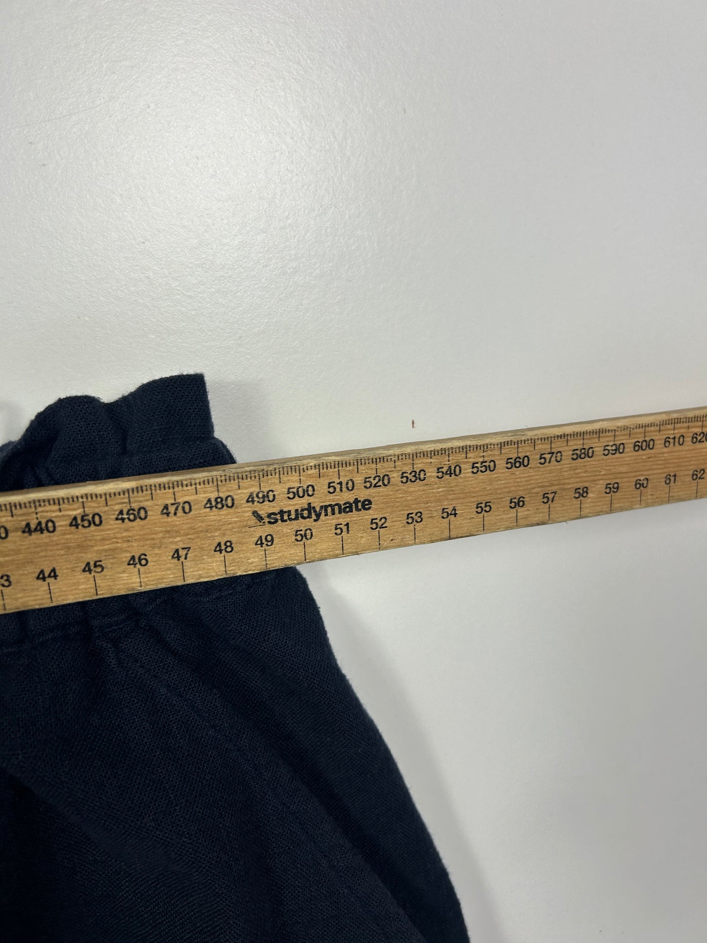 Anko Curve Navy Blue Cotton Shorts - Size 22