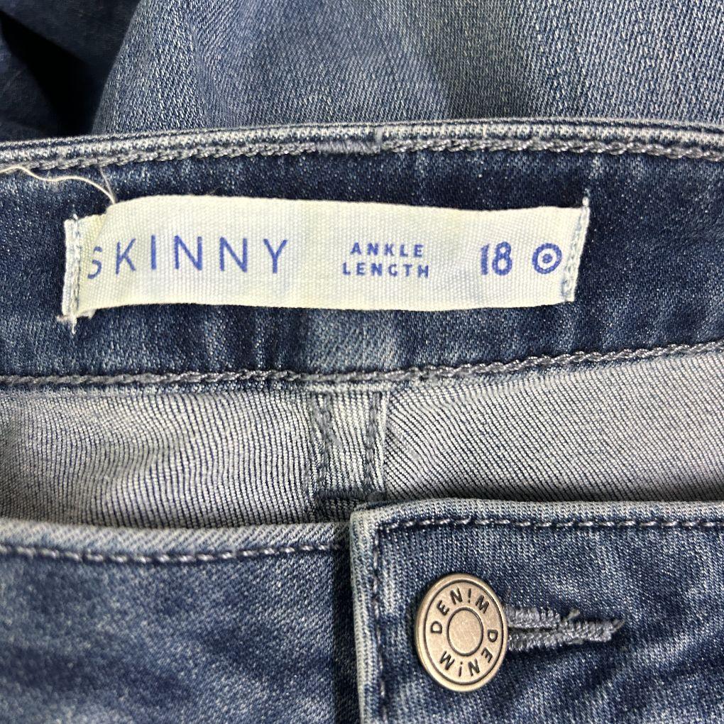 Target Blue Skinnny Jeans - Size 18