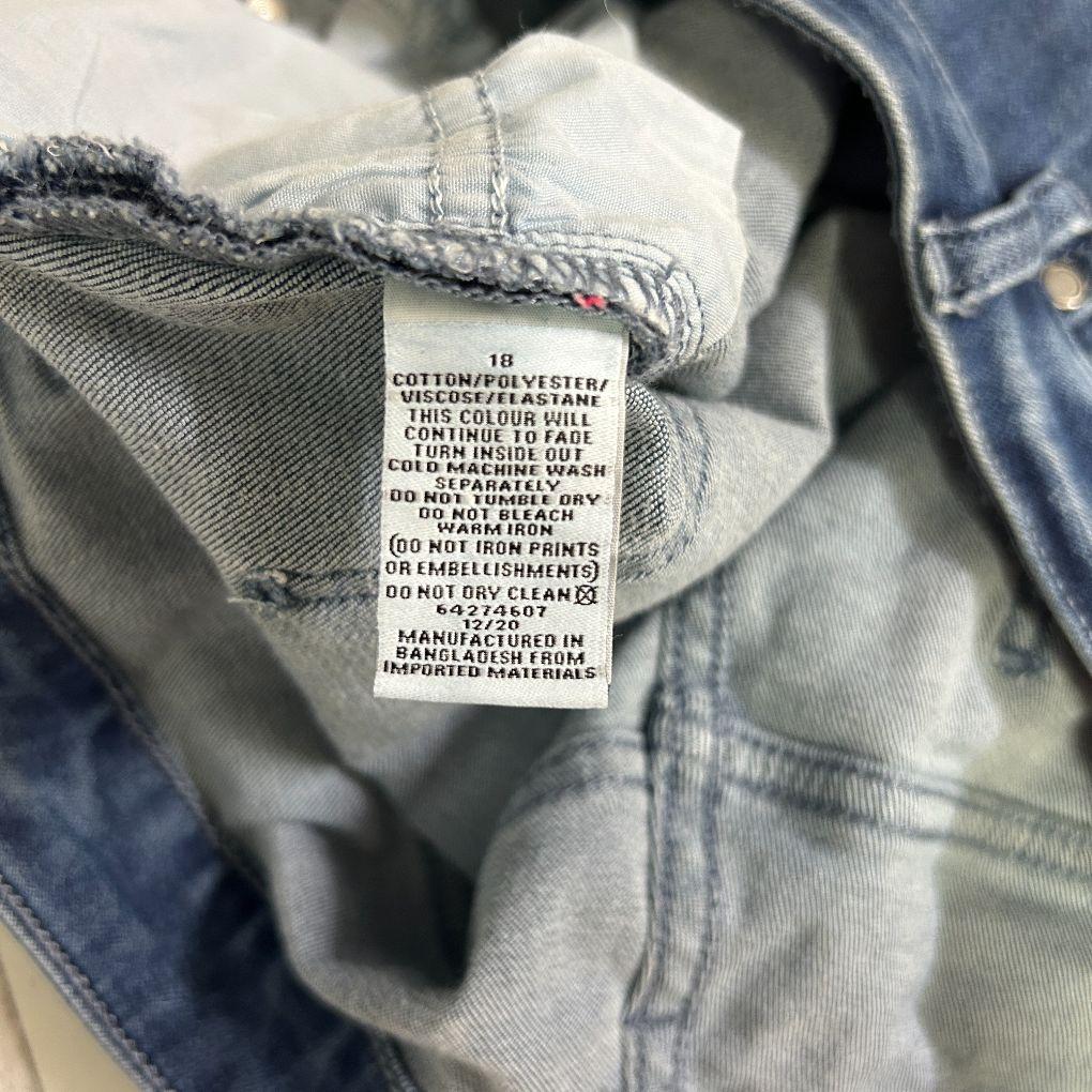 Target Blue Skinnny Jeans - Size 18