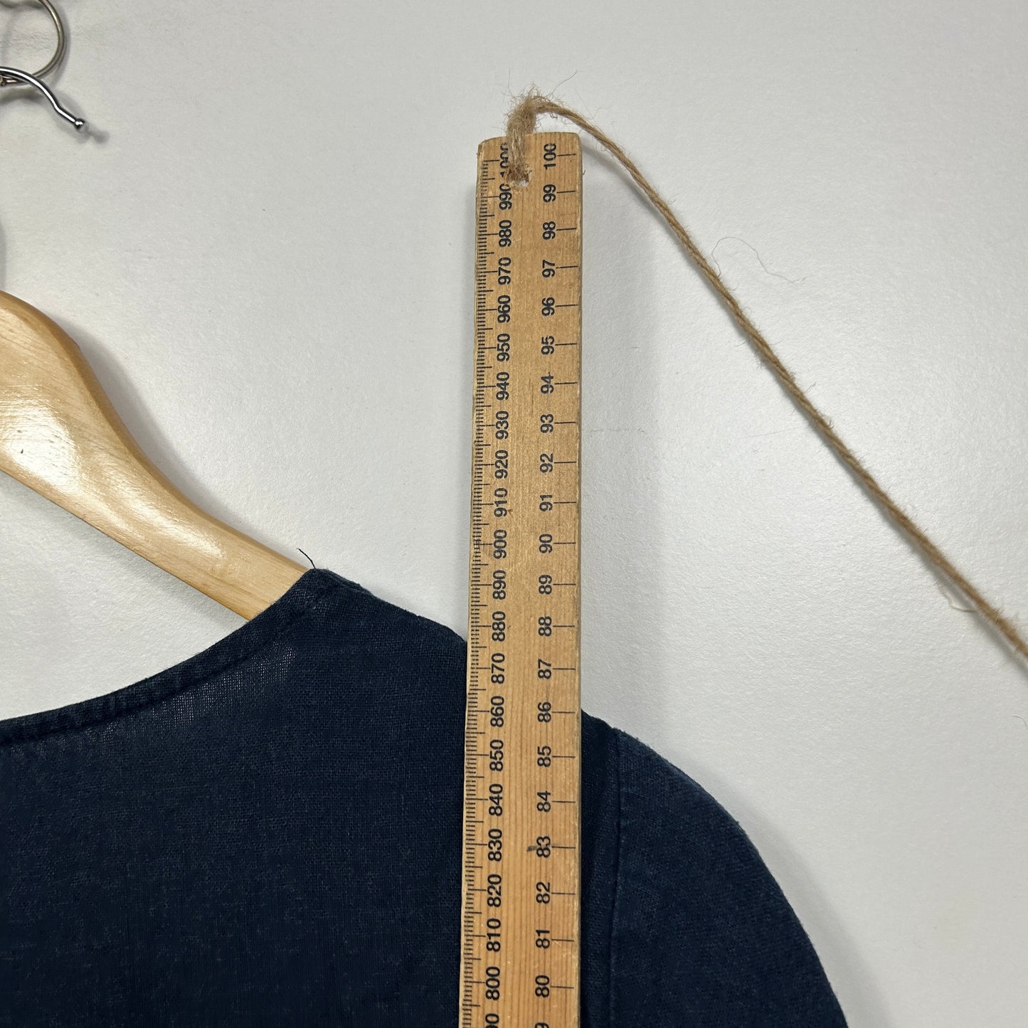 Anko Curve Navy Textured Tunic Dress - Size 18