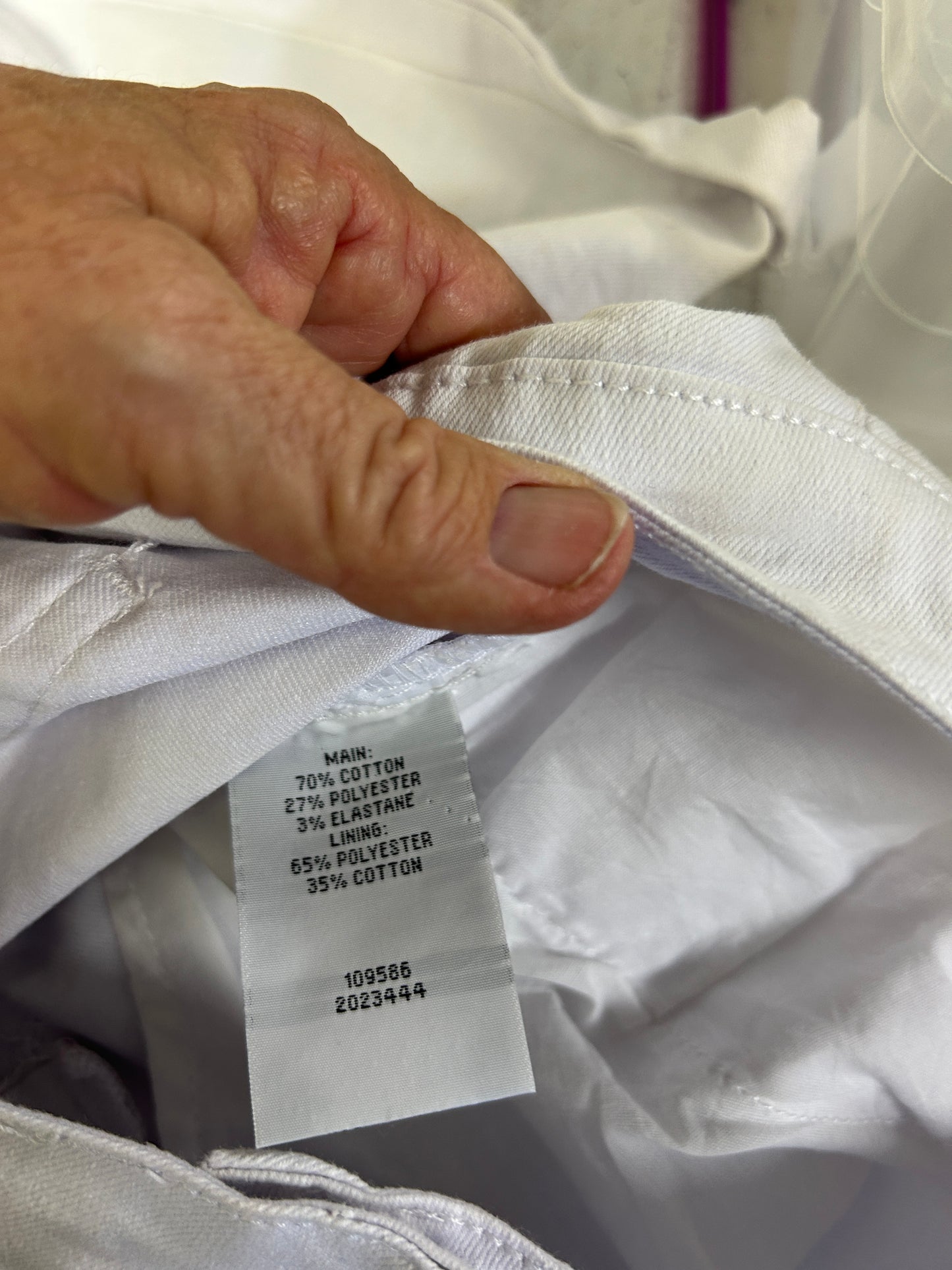 Rivers White Shorts - Size 20