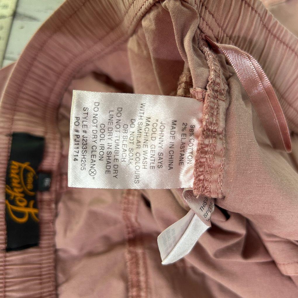 Johnny Bigg Pink Cotton Shorts - Size 38