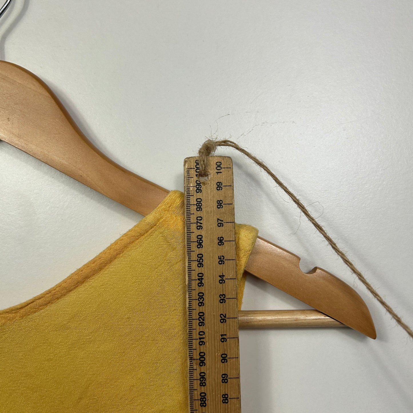 Tie-Dye Maxi Dress with Hand-Painted Botanical Details - One Size