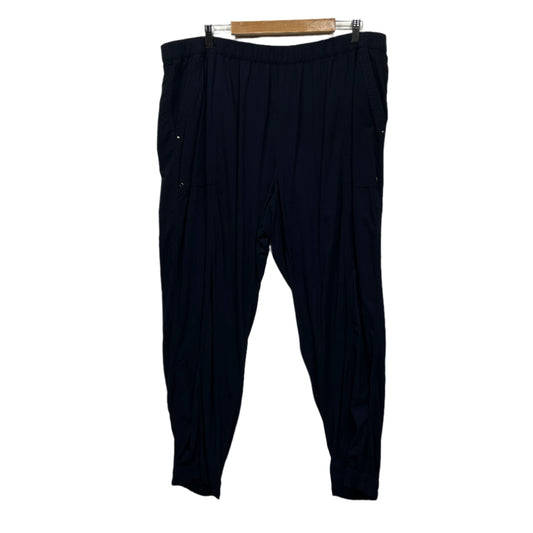 Virtuelle Pants Size 22 Black Pockets Viscose