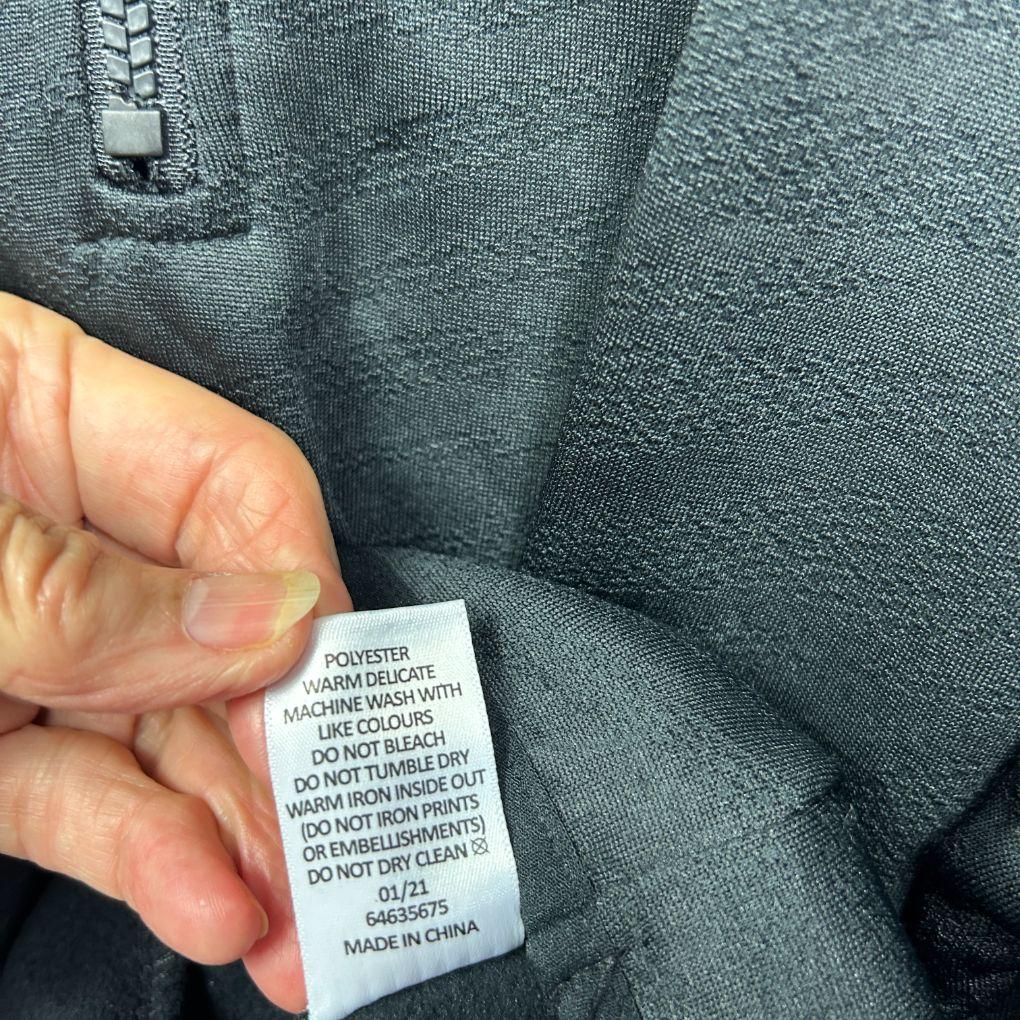 Target Active Black Zip-Up Jumper - Size 20