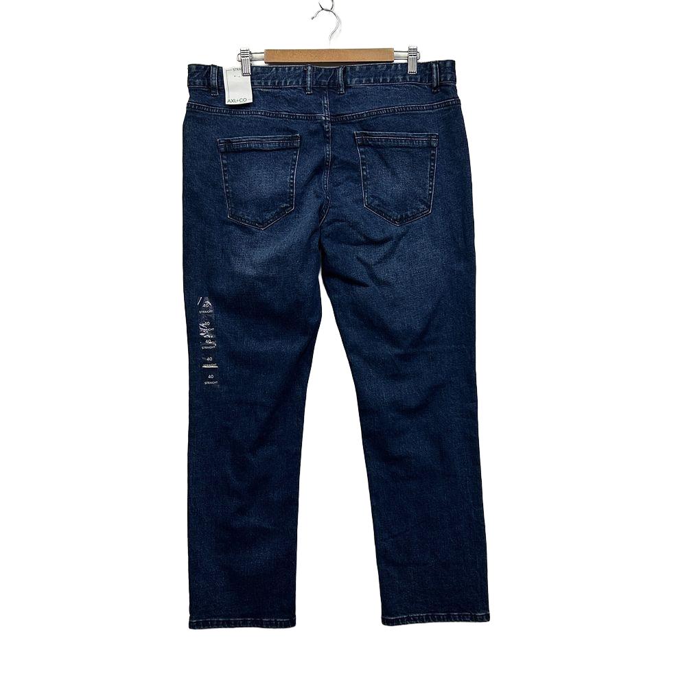AXL+CO Blue Straight Jeans - Size 40