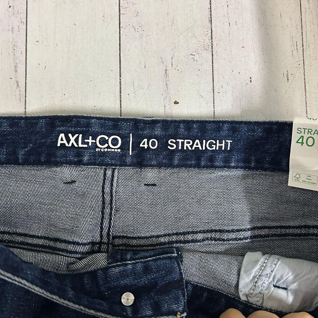 AXL+CO Blue Straight Jeans - Size 40