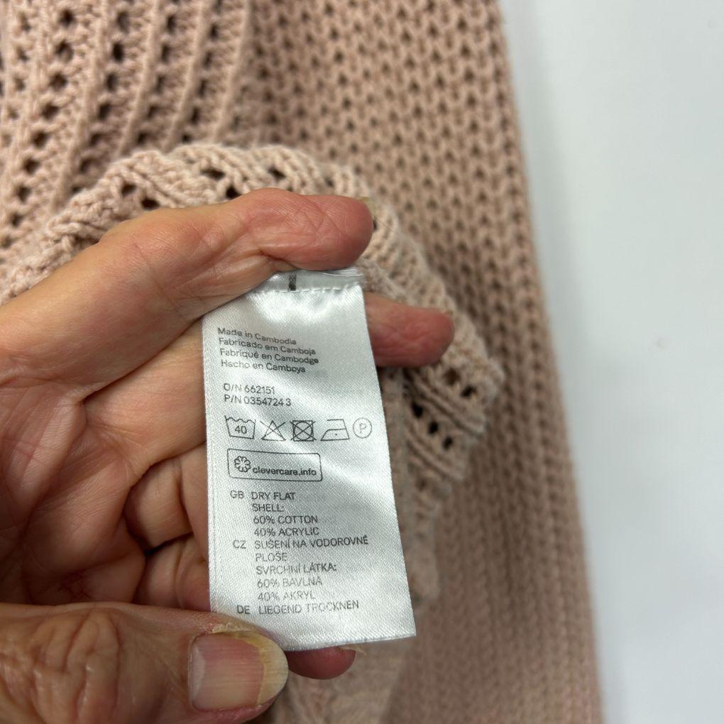 H&M Cotton Blend Knit Sweater - Size L