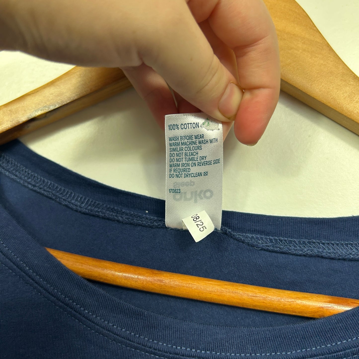 Anko Sleep Navy Blue Oversized Sleep Tee - Size 22