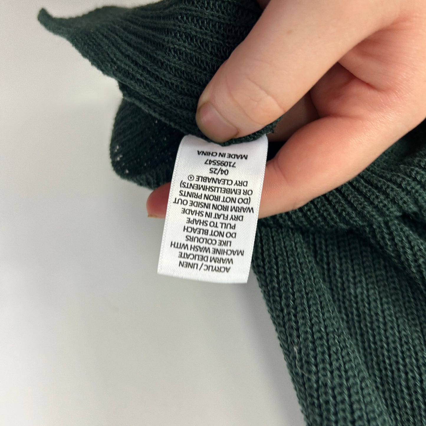 Target Forest Green Textured Ribbed Knit Top - Size XXL