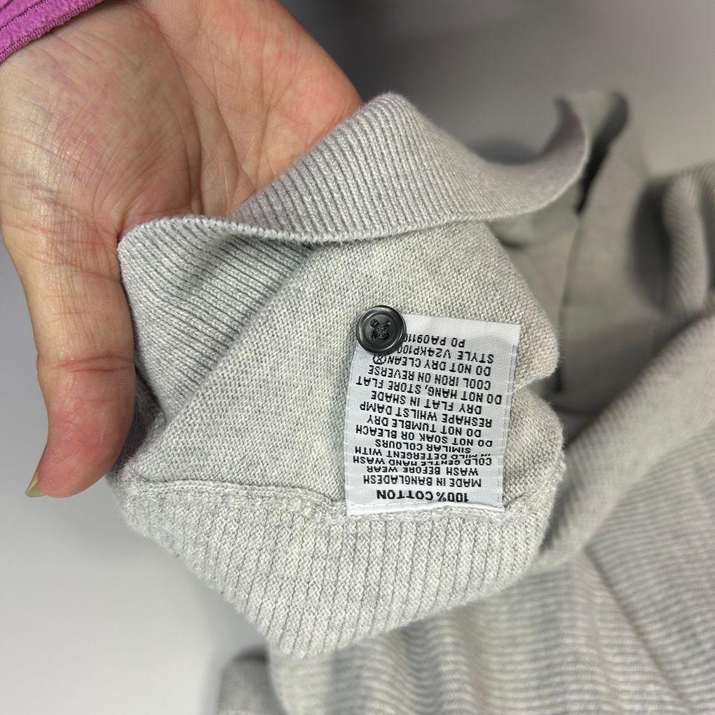 AXL+CO Grey Cotton Polo - Size 5XL