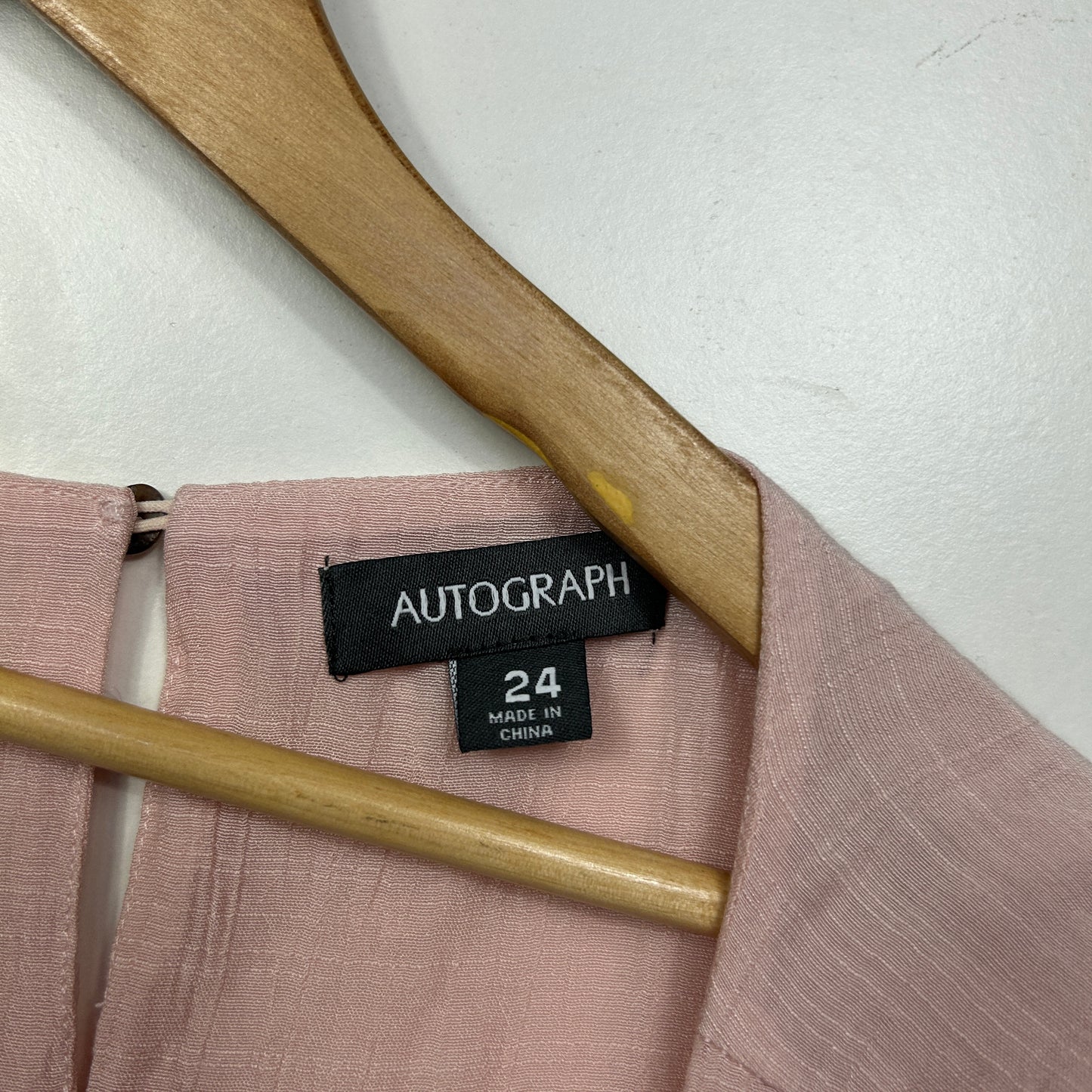 Autograph Dusty Pink Oversized Tunic Top - Size 24