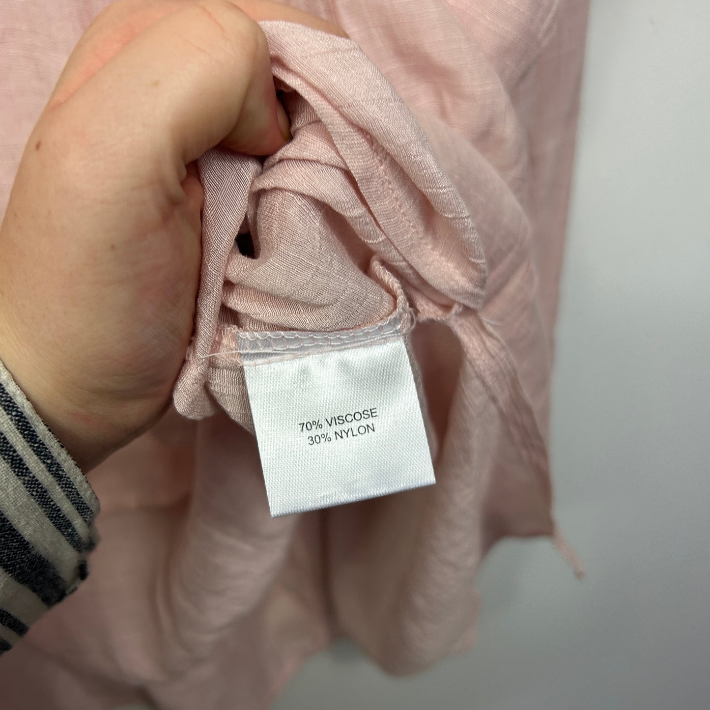 Autograph Dusty Pink Oversized Tunic Top - Size 24