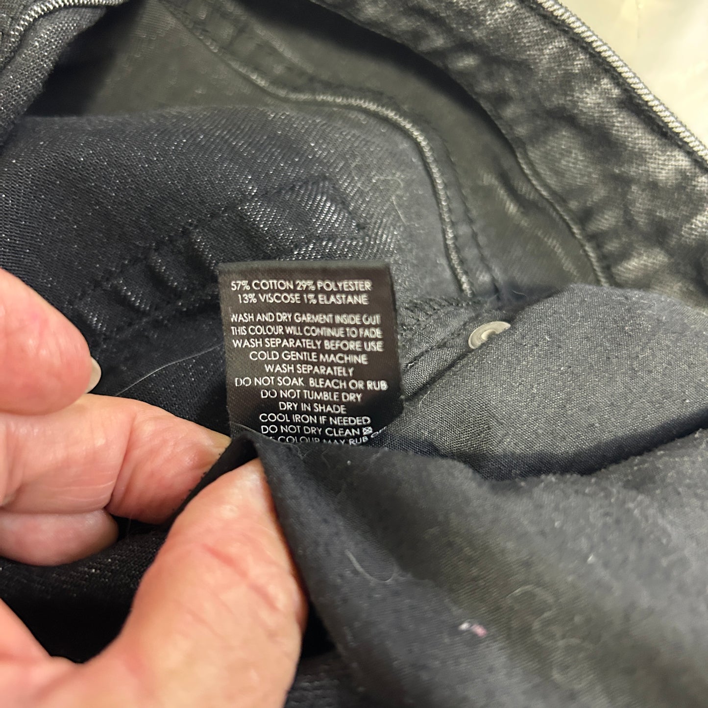 DECJUBA DENIM Black Jeans - Size 14