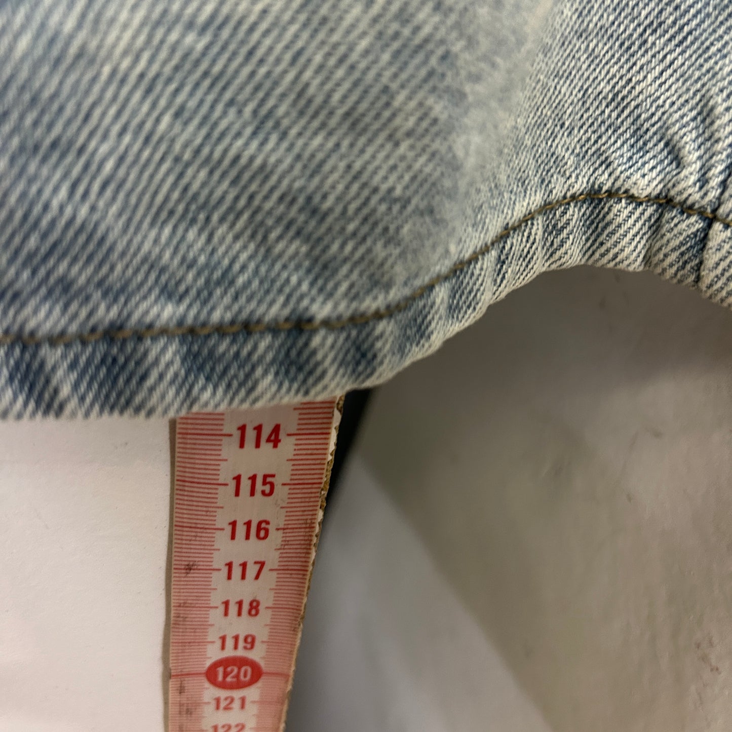 Stndrd Denim Light Blue Wide Leg Jeans - Size 16