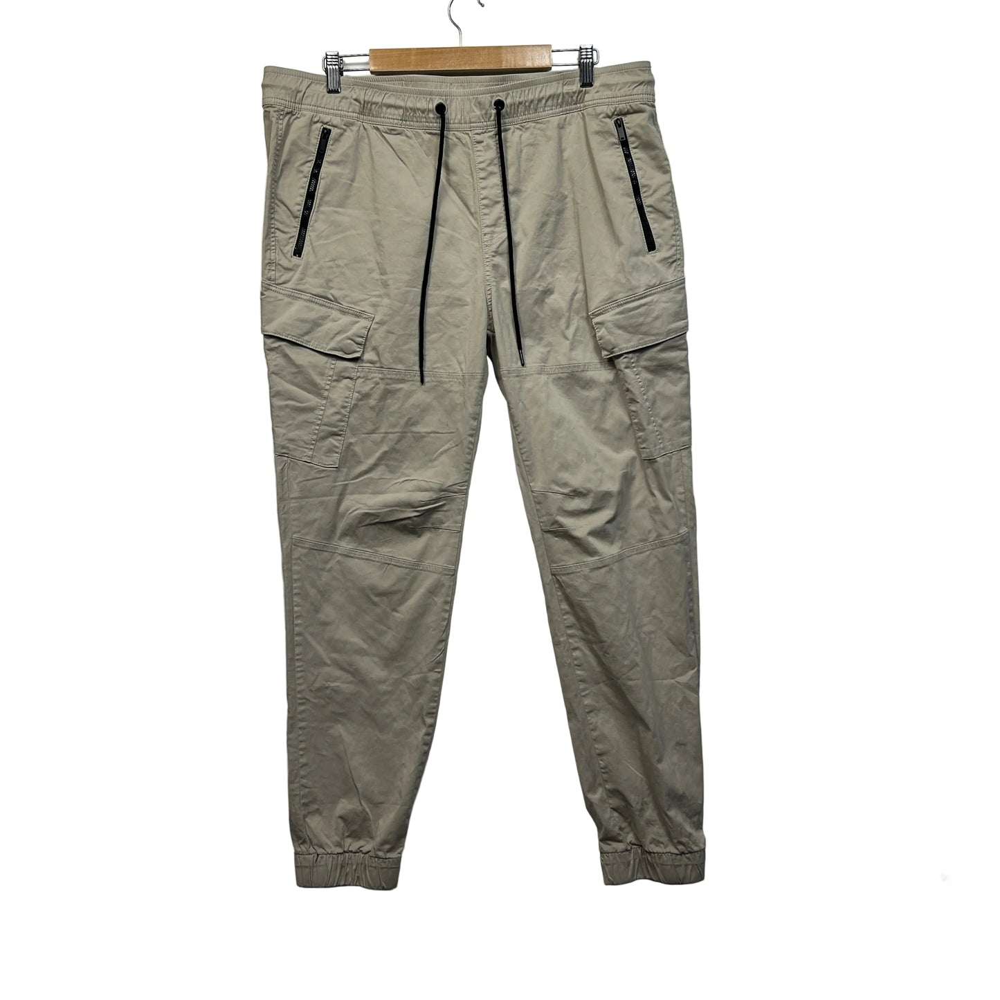 AXL+CO Khaki Cotton Jogger - Size 40