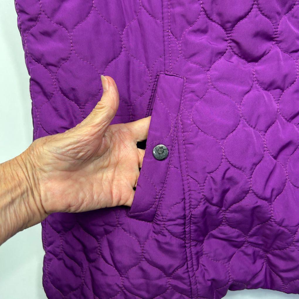 Millers Purple Puffer Vest - Size 20