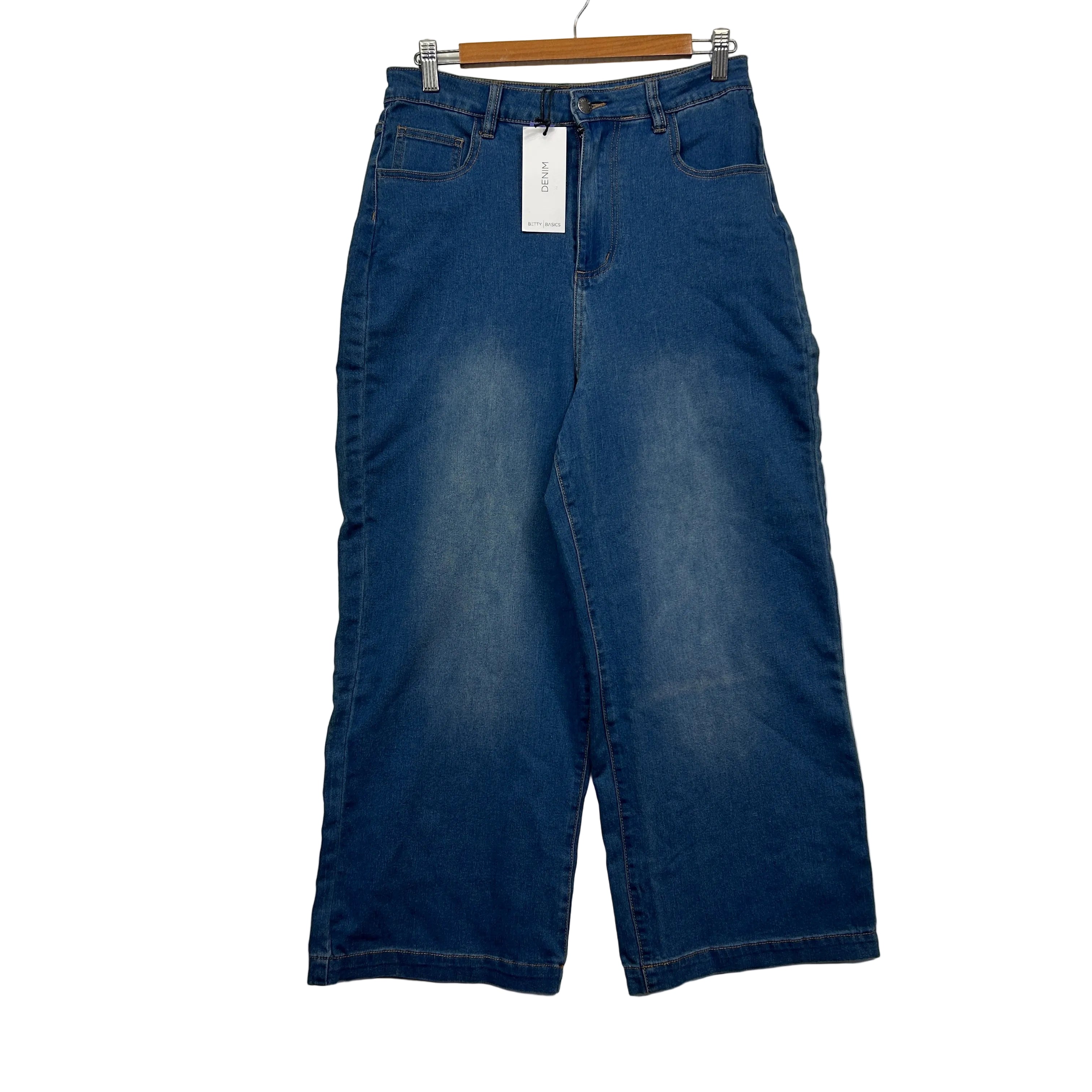 Pretty Basics Tabitha Crop Jeans - True Blue - Size 12