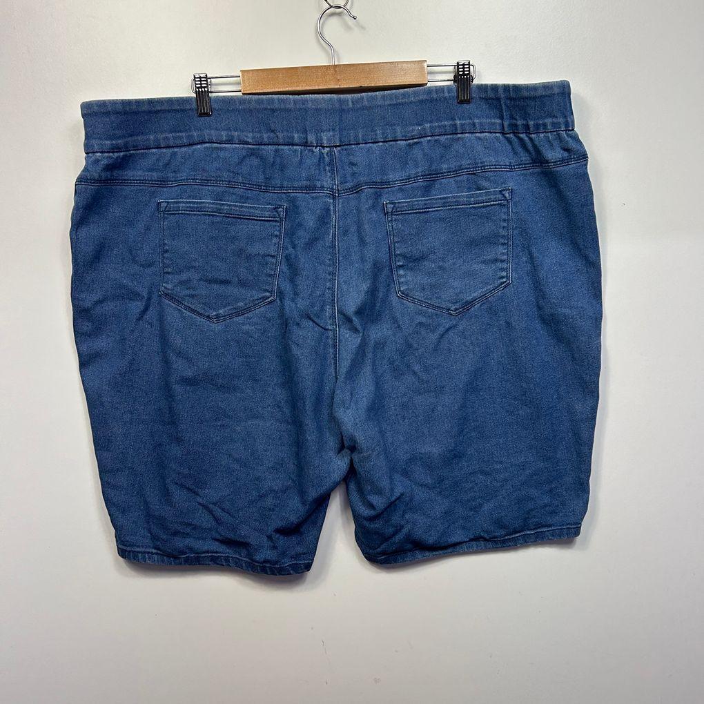 Blue Denim Shorts - Size 24/26