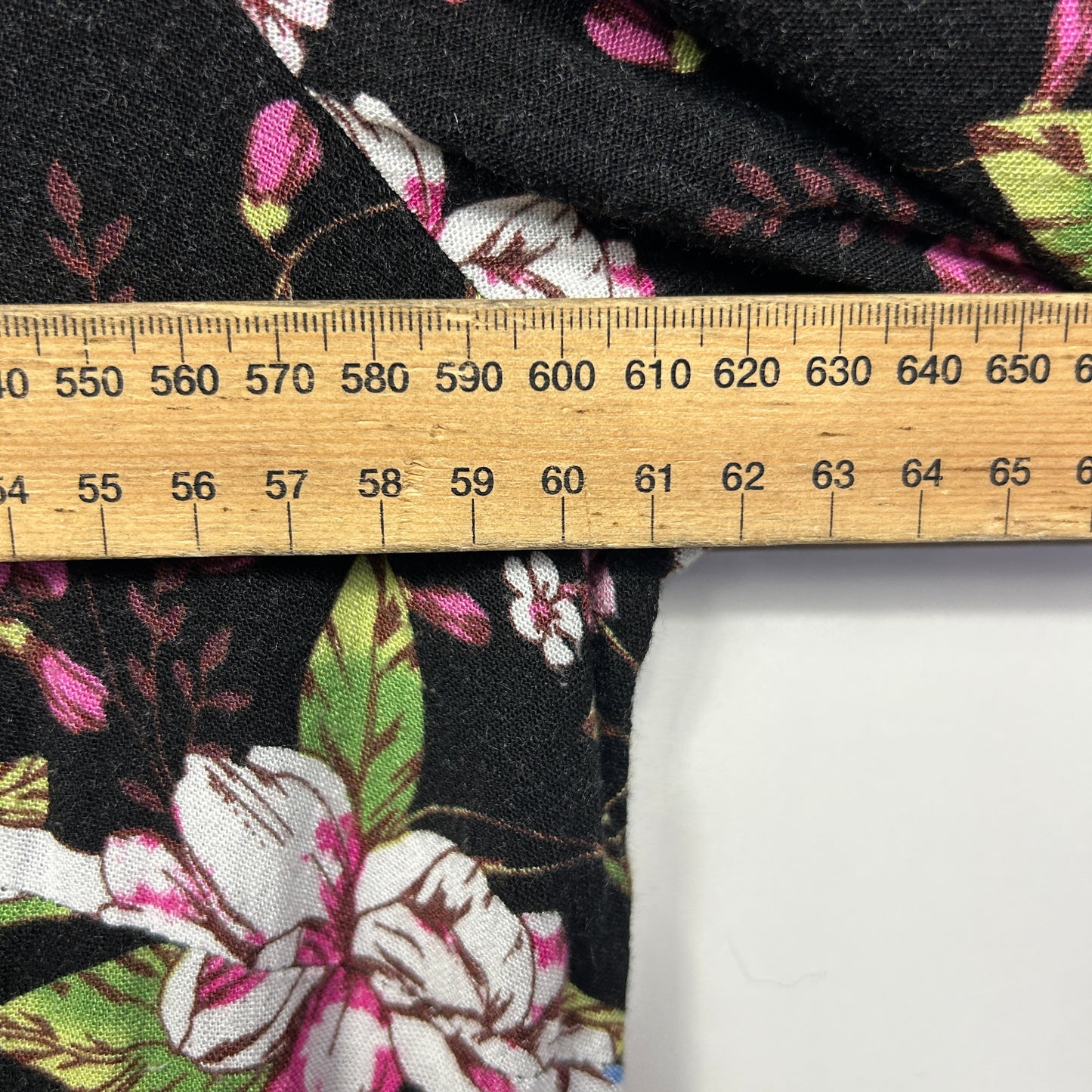 Rivers Dress Size 20 Black Floral Shift Short Sleeve Viscose