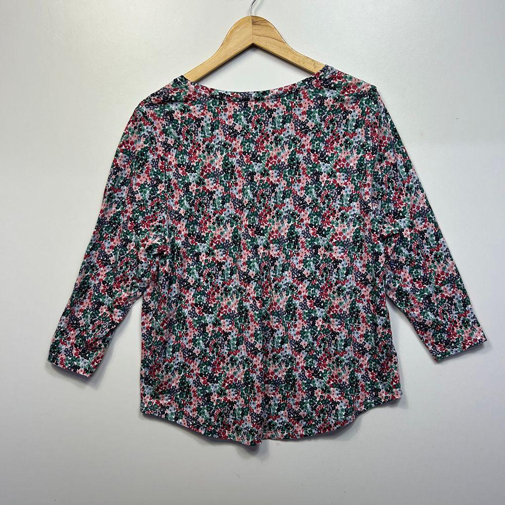 Regatta Curve Multicoloured Cotton Top - Size 16