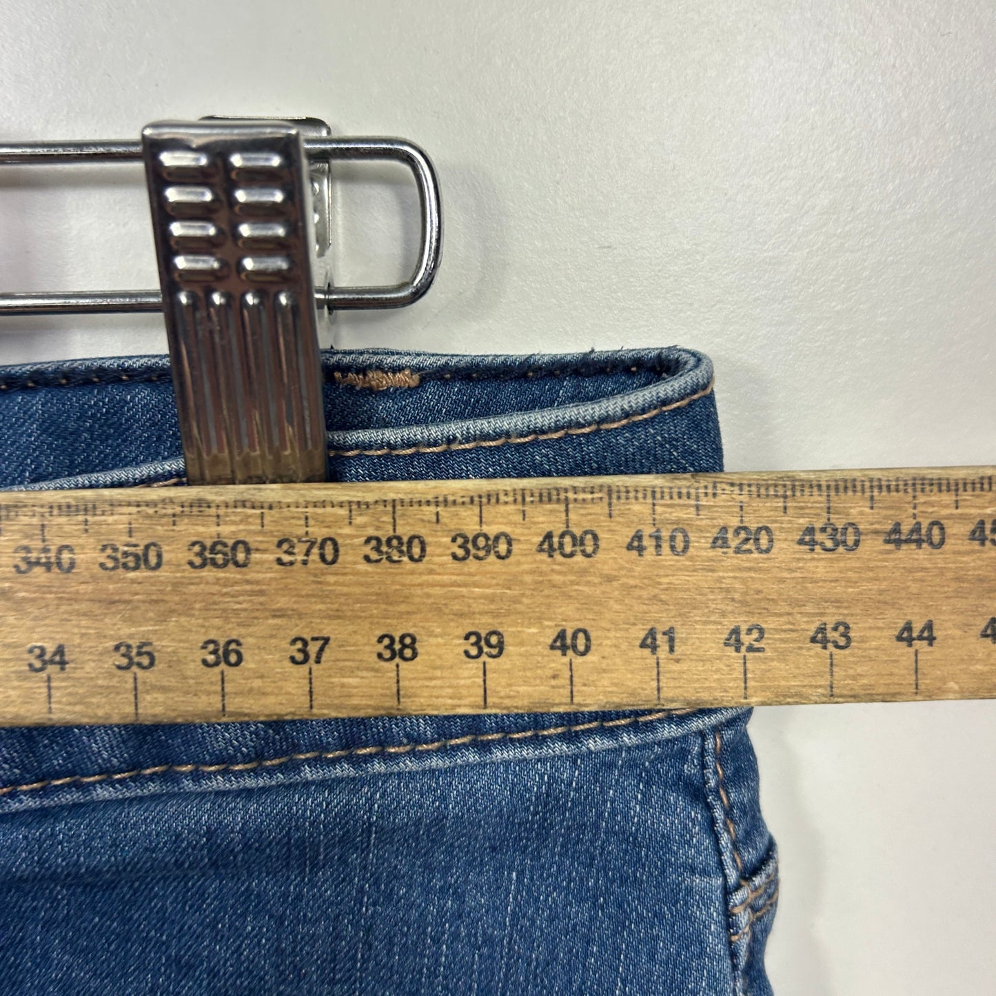 Anko Denim Shorts with Rolled Cuffs - Size 14