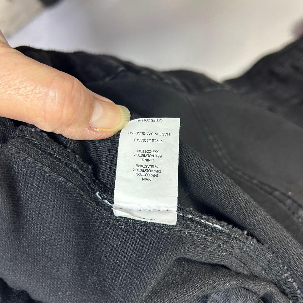 Katies Black Denim Jacket - Size 18