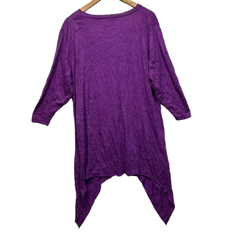 Taking Shape Purple Top - Size 18/M