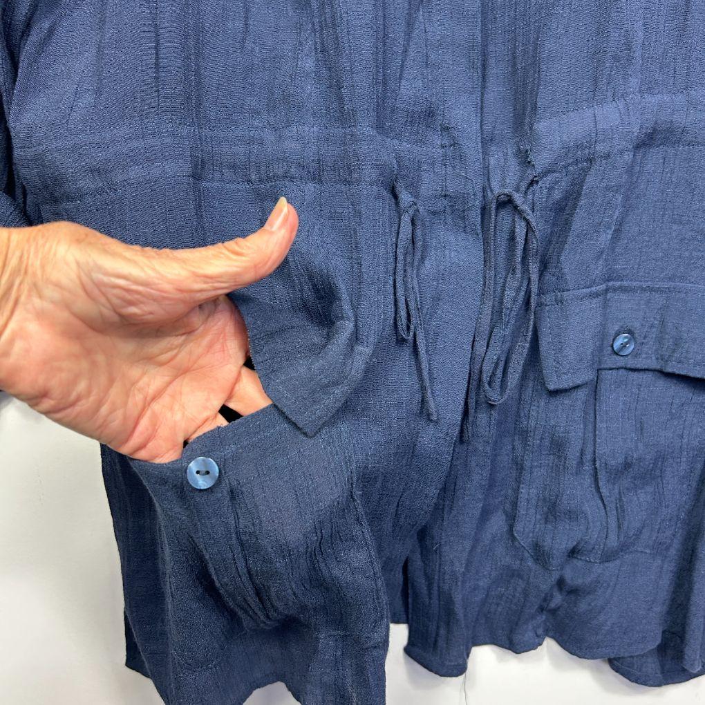 Millers Navy Shirt - Size 18